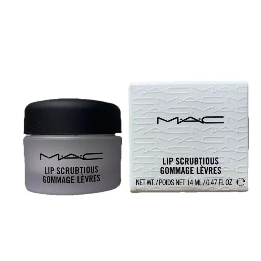MAC Cosmetics Lip Scrubtious Sugar-Based Exfoliator Sweet Vanilla 0.4 oz/ 14 mL